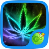 color weed Rasta GO Keyboard theme icon
