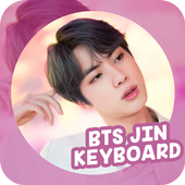 BTS JIN Keyboard KPOP icon