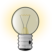 Flashlight torch icon