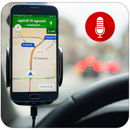 Voice GPS Maps Navigation &amp; Street View icon