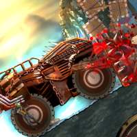 Monster Car Hill Racer 2