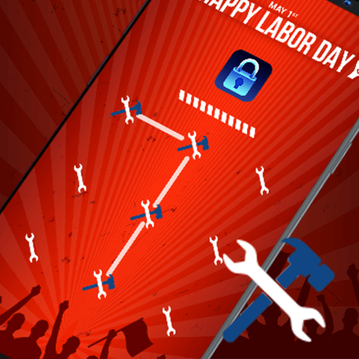 Happy Labor Day - App Lock Mas icon