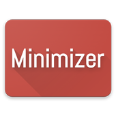 Original YouTube minimize icon