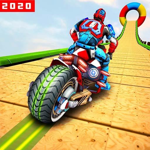 Robot Speed Hero GT Stunt Racing: Mega Ramps Games icon
