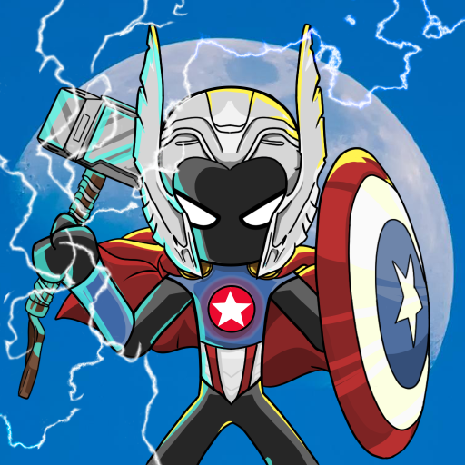 Stickman war - stick fight battle icon