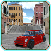 Mini Car Streets Driving icon