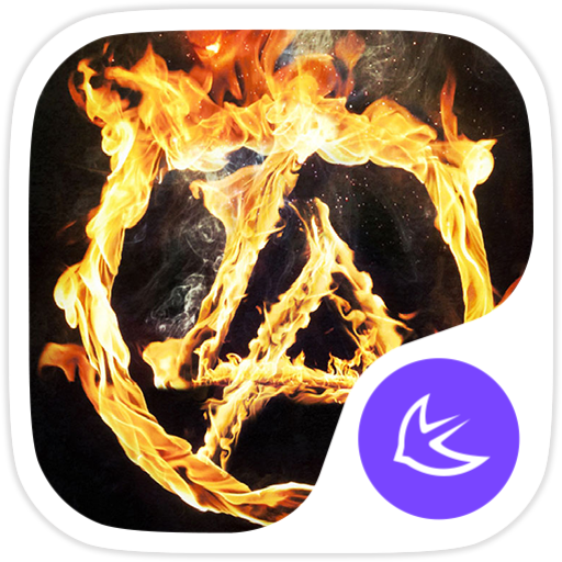 The Fire theme for APUS icon