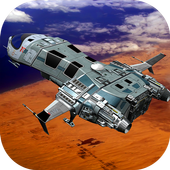 Space Wars Power Spaceship 3D icon