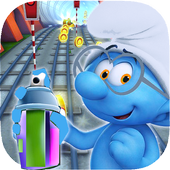 Hero Schtroumpf Subway icon