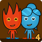 Fireboy and Water-Girl 4 In The Maze light Temple icon