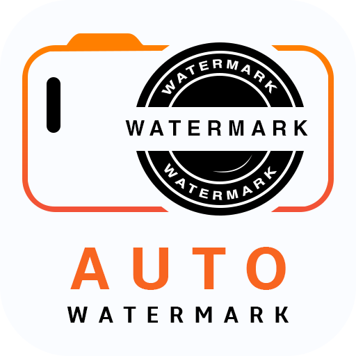 Auto Watermark Camera: Logo Text &amp; Time Stamp icon