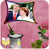 Wedding Dual Photo Frame icon