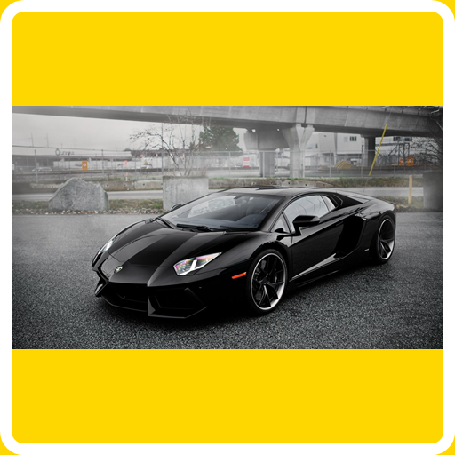 Black Lamborghini wallpaper icon