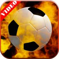 Football On Fire Video LWP