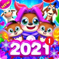 Bubble Shooter Brown Bear