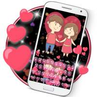 Love Couple Keyboard Theme