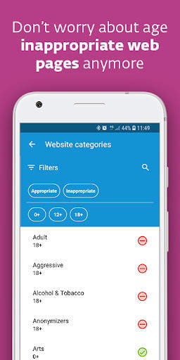 ESET Parental Control screenshot 2