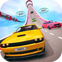Extreme Track Car Stunts: Impossible Ramp Racing