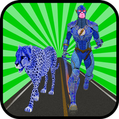 Multi Cheetah Speed Hero Vs Wild Animals icon