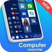 Computer launcher PRO 2019 for Win 10 themes on 9Apps