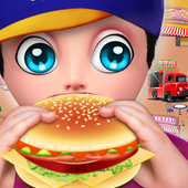 My Fast Food Truck Park Cooking Game icon