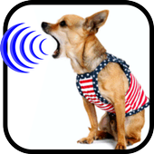 Dog bark sounds icon
