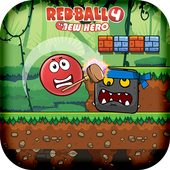 Red Bounce Ball - Bossy Hero 4 icon