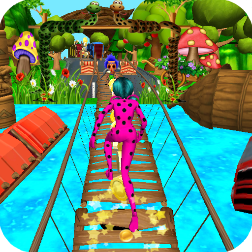 Ladybug Castle Runner 3D Game icon