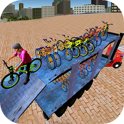 Bicycle Transport Truck Simulator 3D icon