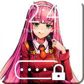 Darling Zero Two Anine Pranxx Wallpaper App Lock icon