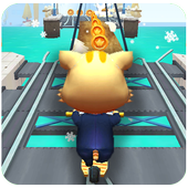 Subway Cat : dash &amp; Run  Endless Simulator Game icon