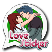 Love Romance Sticker for WhatsApp - Kiss and Hugs icon