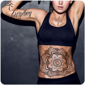 Tattoo for girls icon