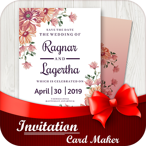 Digital Invitation Card Maker icon