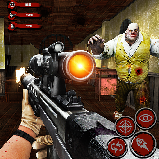 Zombie Survival Shotgun Target Dead Zombie Shooter icon