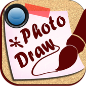 Drawings on photos  Color note icon