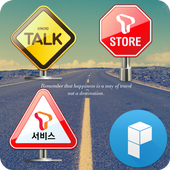 Road Signs Launcher Theme icon