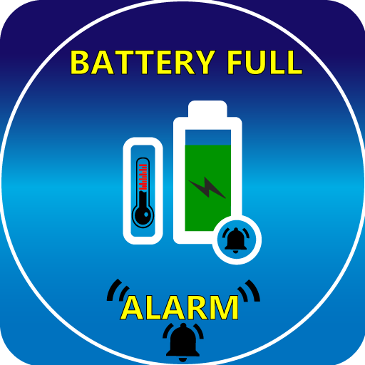 Full Battery Charged Alarm-Stop phone overcharging icon