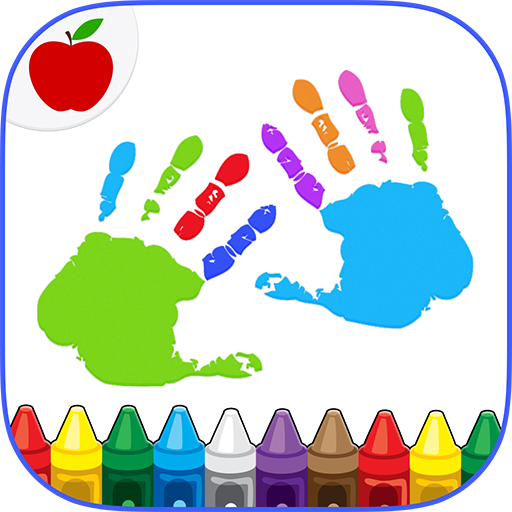 Kids Finger Painting Coloring icon