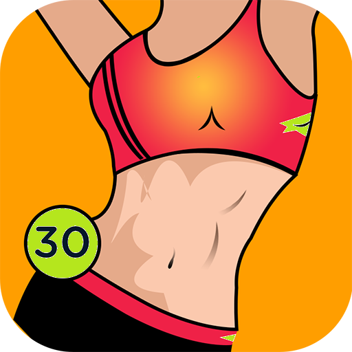 Belly Fat Lose Exercise, fitness lose weight icon