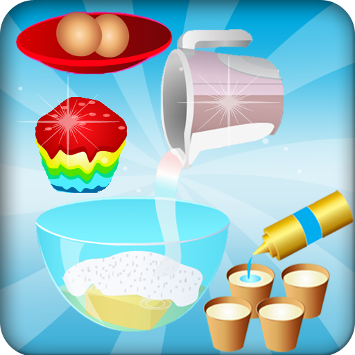 girls cooking games cupcakes icon