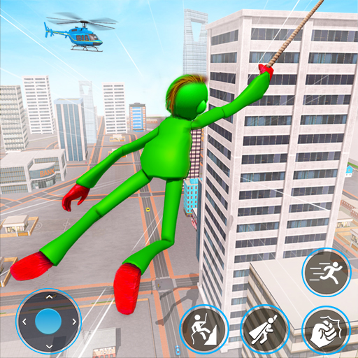 Flying Rope Hero Game 3d icon