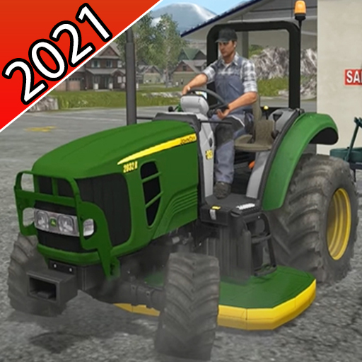 Real Modren Tractor Driving Farming Simulator 2021 icon