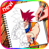 Learn How To Draw Dragon Ball Super  Easy Steps icon