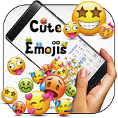 Cute Emoji Gravity Keyboard Theme icon