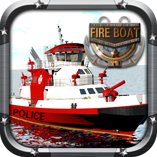 Fire Boat simulator 3D icon