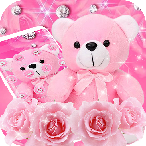 Pink Diamond Teddy Bear Theme icon