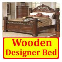 Wooden Designer Bed