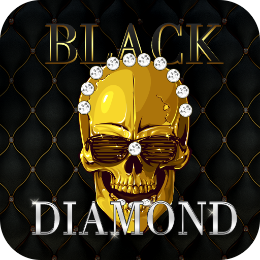 Blackdiamond Keyboard Theme أيقونة