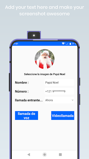 Fake Call Santa - Call Santa Claus You 2020 screenshot 6